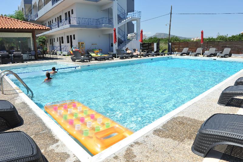 Maritime Hotel Apartments Petaloudes Bagian luar foto